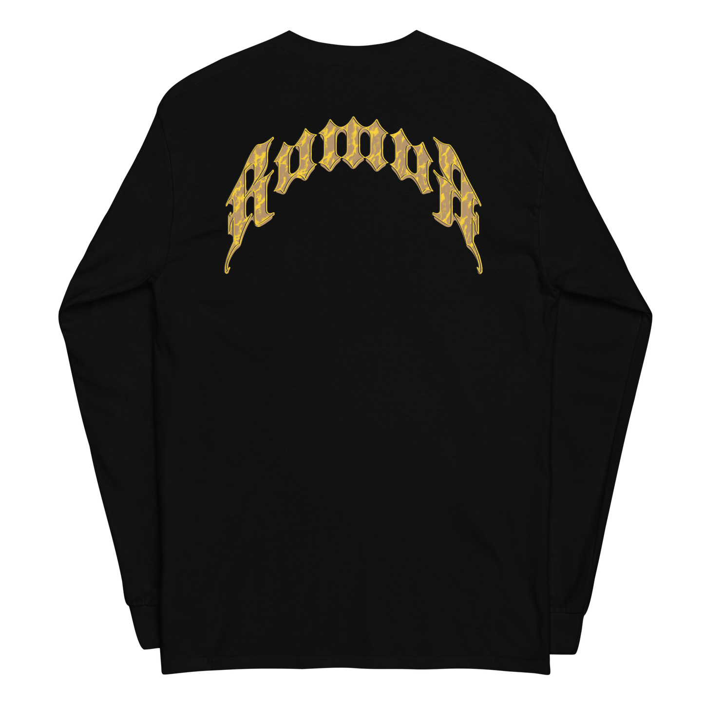 RUMUЯ Olde Long Sleeve Tee (Black/White)