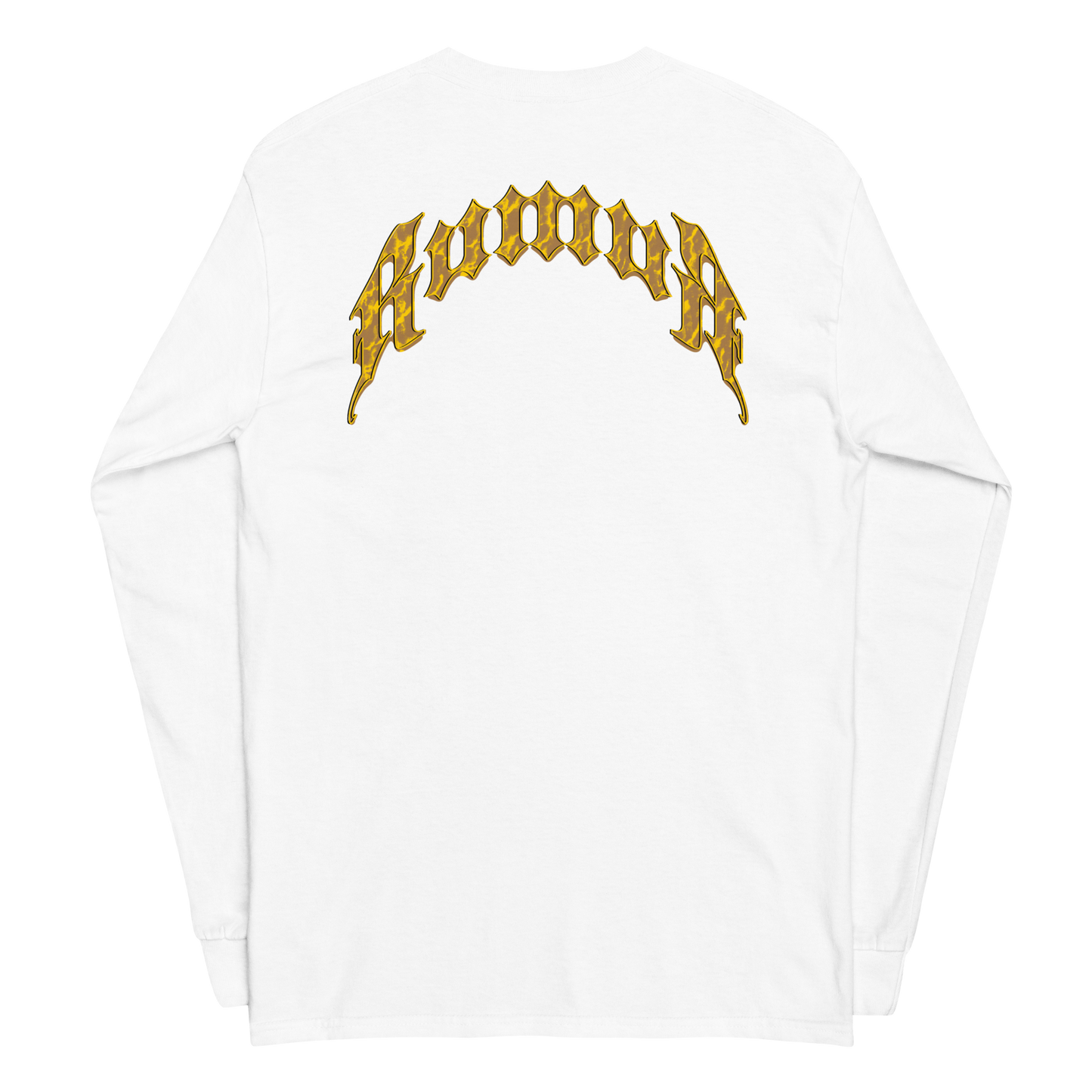 RUMUЯ Olde Long Sleeve Tee (Black/White)