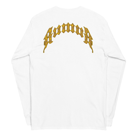 RUMUЯ Olde Long Sleeve Tee (Black/White)