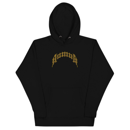 RUMUЯ Olde Hoodie (Black/White)