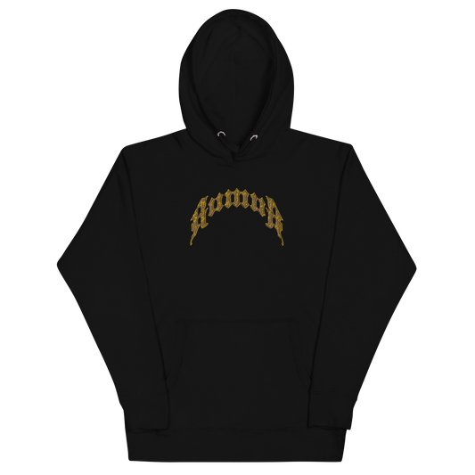 RUMUЯ Olde Hoodie (Black/White)